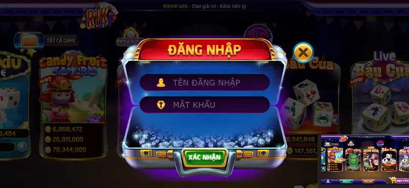 Hướng dẫn 4 bước cách chơi Live Casino Rikvip đơn giản