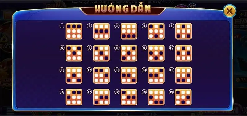 Luật chơi mini game candy tại cổng game Rikvip cho tân cược thủ