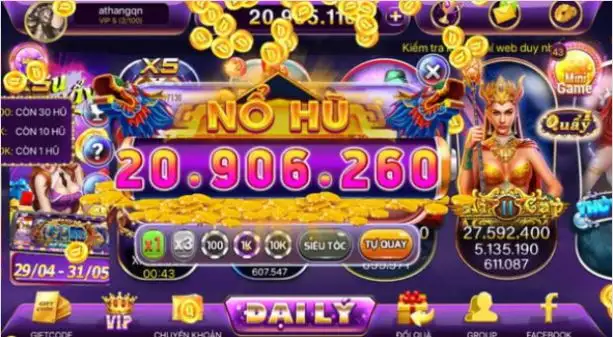 Thông tin về game nổ hũ đổi thưởng tại cổng game Rikvip