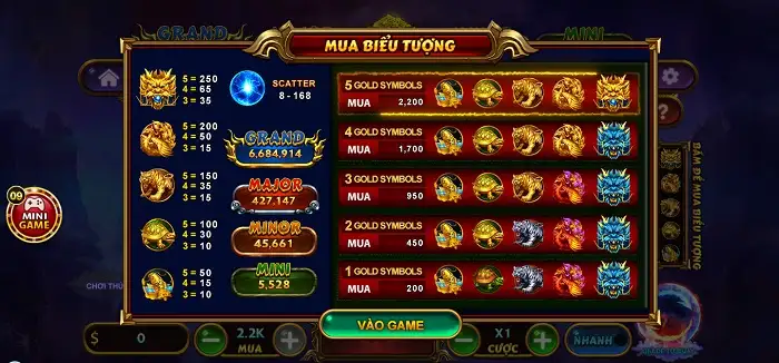 Cổng game Rik vip địa chỉ chơi kho báu tứ linh uy tín