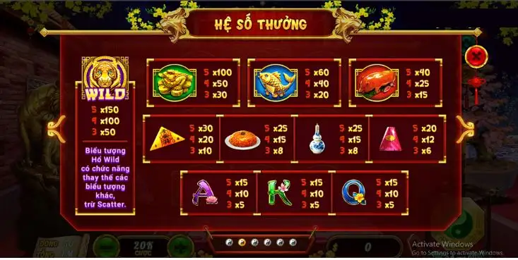 Quay xin xăm có hệ số trả thưởng cao hơn so với các tựa game khác