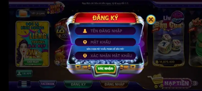 Hướng dẫn cách chơi game tại Rikvip