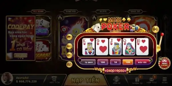 Tại sao nên lựa chọn chơi mini poker trên link vào Rik
