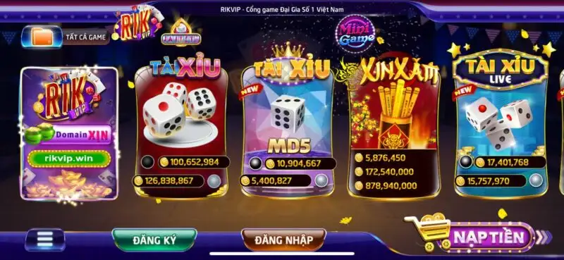 live tài xỉu tại link vào Rik