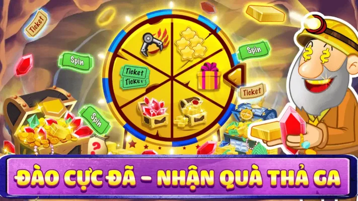 Hệ số trả thưởng tại game Đào Vàng tại Rikvip rất cao 