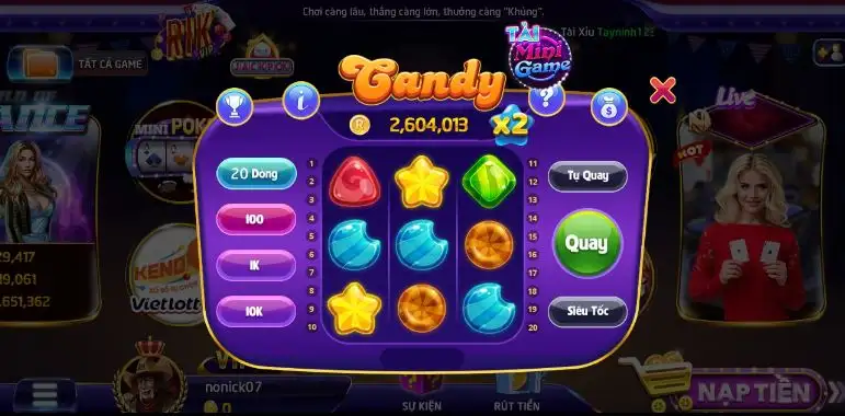 Bí kíp giúp người chơi săn hũ Candy tại Rikvip dễ dàng