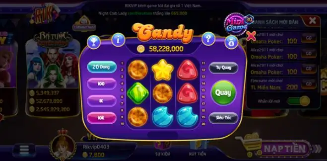 Trong quá trình chơi Candy tại Rik bạn cần giữ được tâm lý ổn định