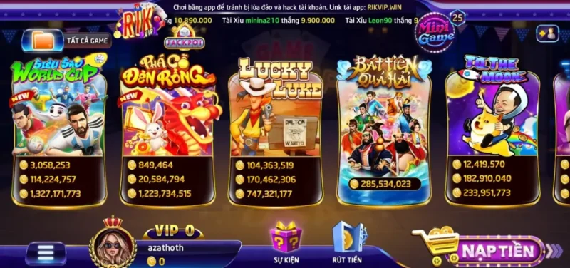 Những điểm cộng mà game nổ hũ Lucky Luke ở Rik vip mang đến