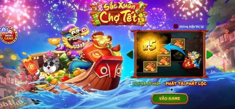 Giới thiệu về game Sắc xuân chợ Tết tại cổng game Rikvip 