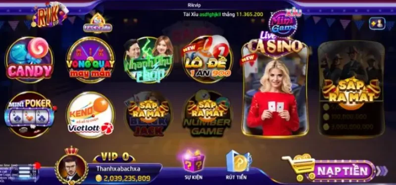 Lô đề 1 ăn 900 là hình thức chơi có sức hút nhất tại cổng game Rikvip 